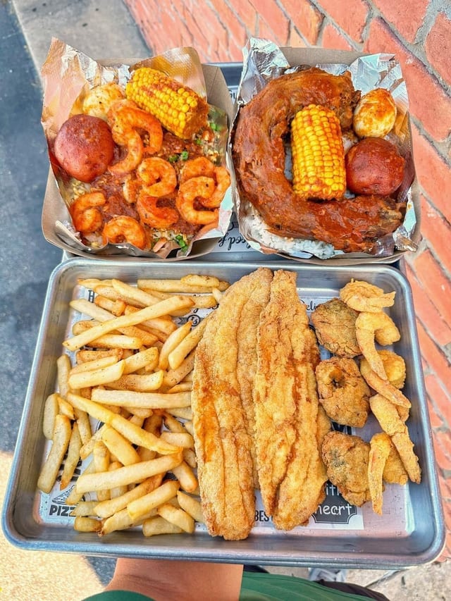 12pc Fried Shrimp Plate.