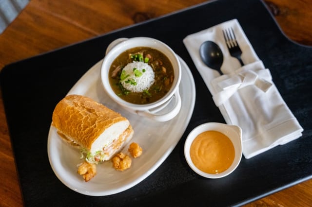 Small Chicken Sausage Gumbo.