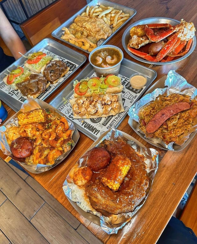 8pc Fried Shrimp Plate.