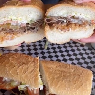 Large RoastBeef & Gravy Poboy