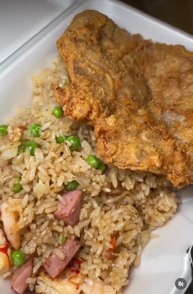 Small Sausage Fried Rice.