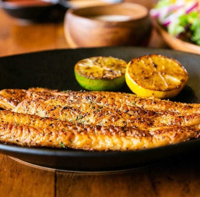 1pc Grilled Catfish Plate.