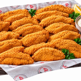 10 Fried Fish Tray