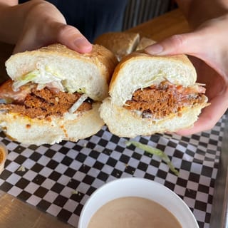 Small Hot Sausage Poboy
